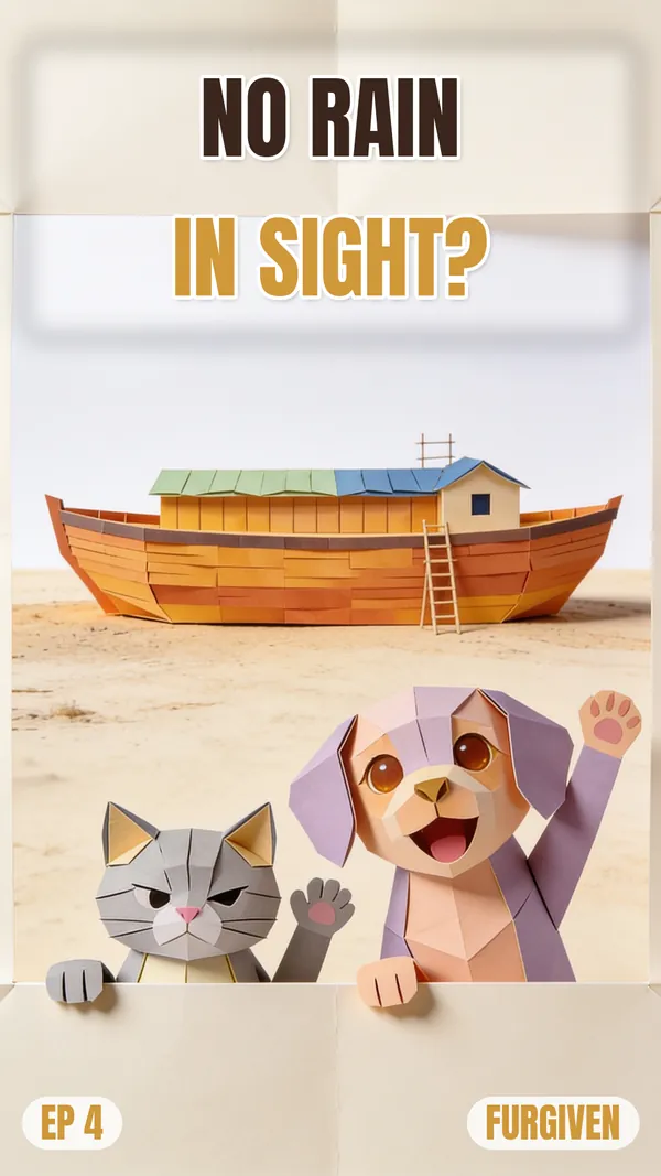 The Flood Bible Story: No Rain in Sight, He Built Anyway