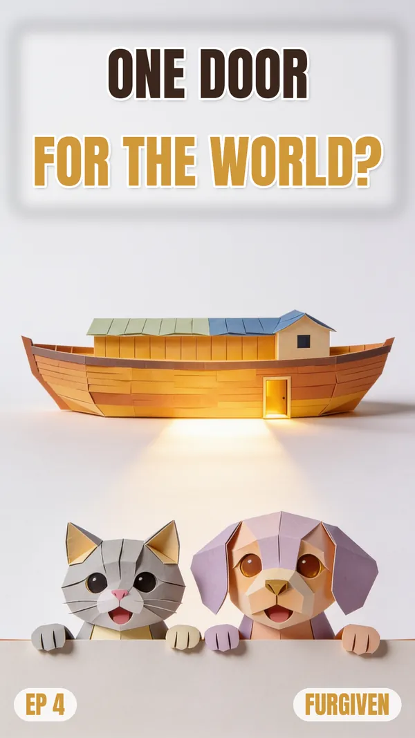 Noah's Ark Bible Story: One Door for the Whole World?