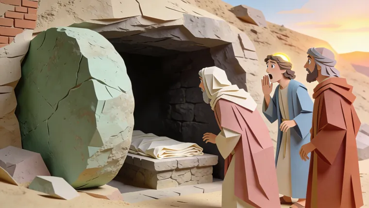 B19f Jesus Cross Risen