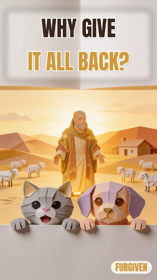 God gave Job back double, but it was not a reward