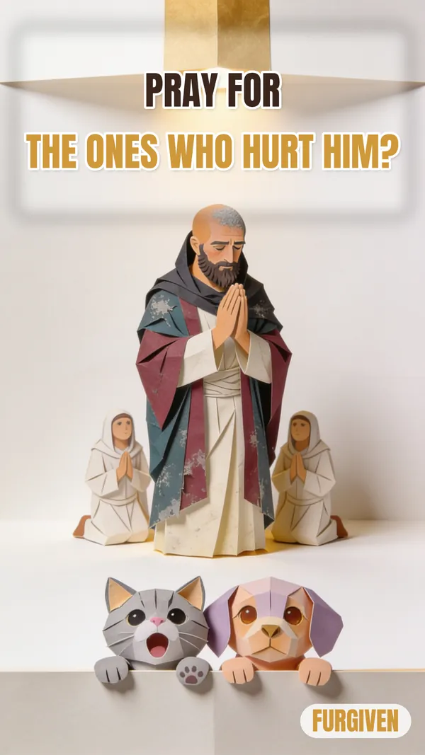 God made Job pray for the friends who broke him