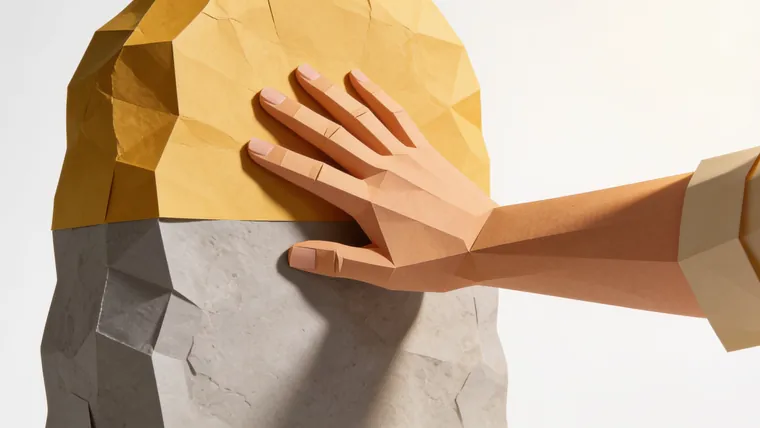 S44b Hand on the Stone